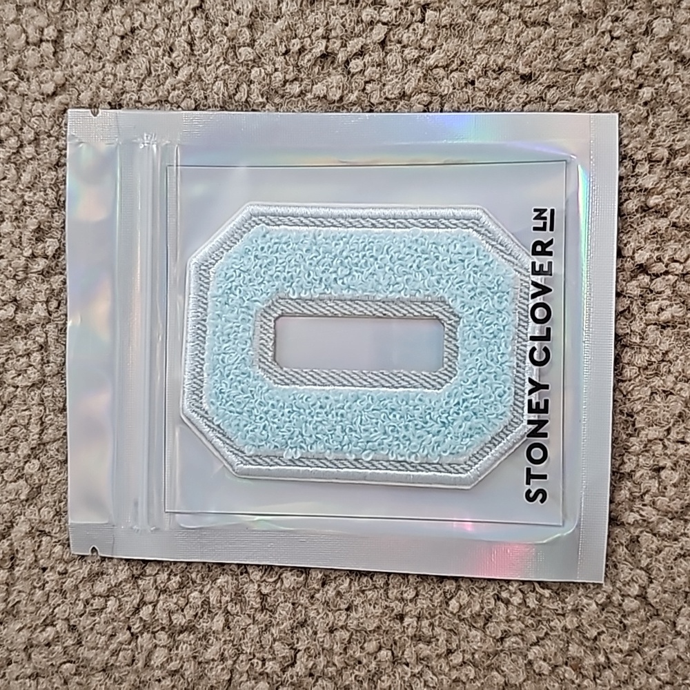 Stoney Clover Lane Large Varisty "O" Patch- Cotton Candy Color